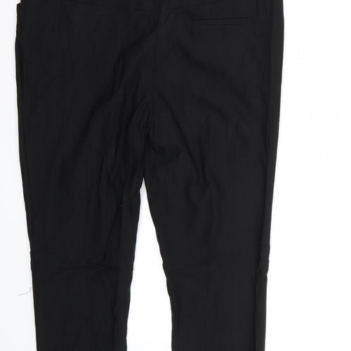 George Womens Black   Trousers  Size 14 L26 in