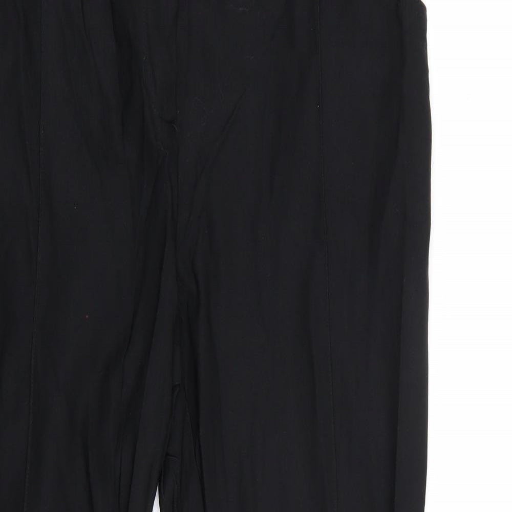 George Womens Black   Trousers  Size 14 L26 in