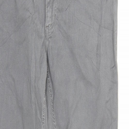 Angels Womens Grey   Straight Jeans Size 34 L32 in