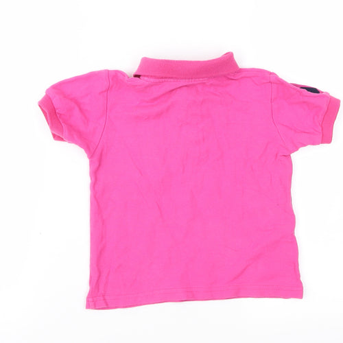 Polo Ralph Lauren Girls Pink   Basic Polo Size 7 Years