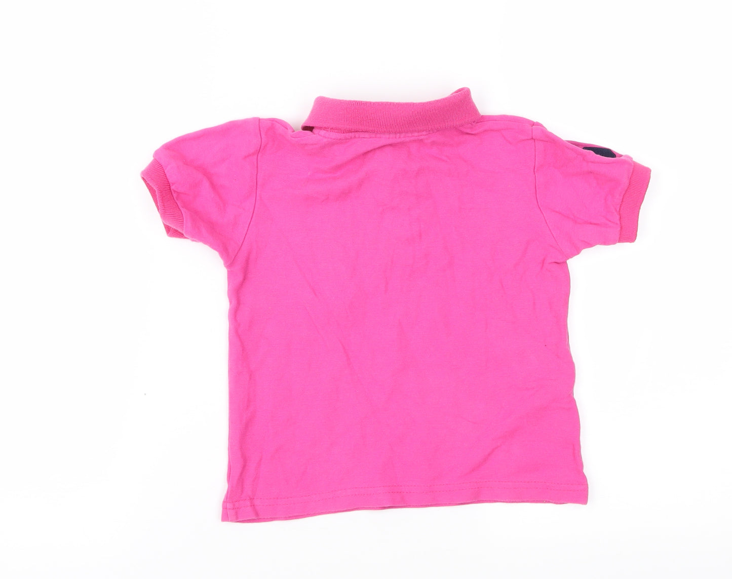 Polo Ralph Lauren Girls Pink   Basic Polo Size 7 Years