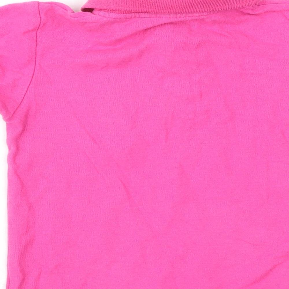Polo Ralph Lauren Girls Pink   Basic Polo Size 7 Years