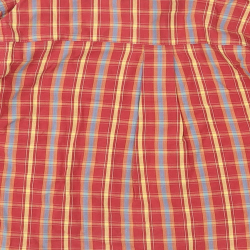 Matarello Boys Red Check  Basic Button-Up Size 5 Years
