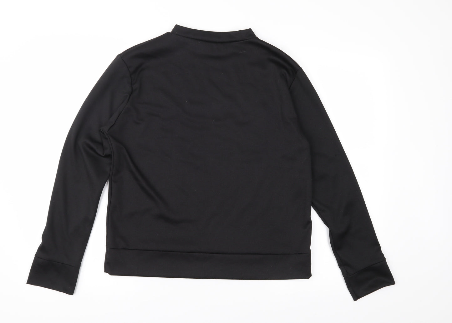 Preworn Womens Black   Pullover Sweatshirt Size M