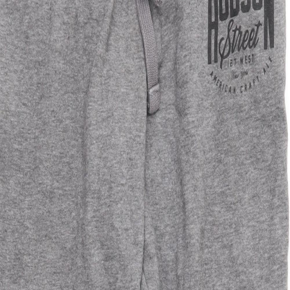 TU Mens Grey  Jersey Jogger Trousers Size S L29 in