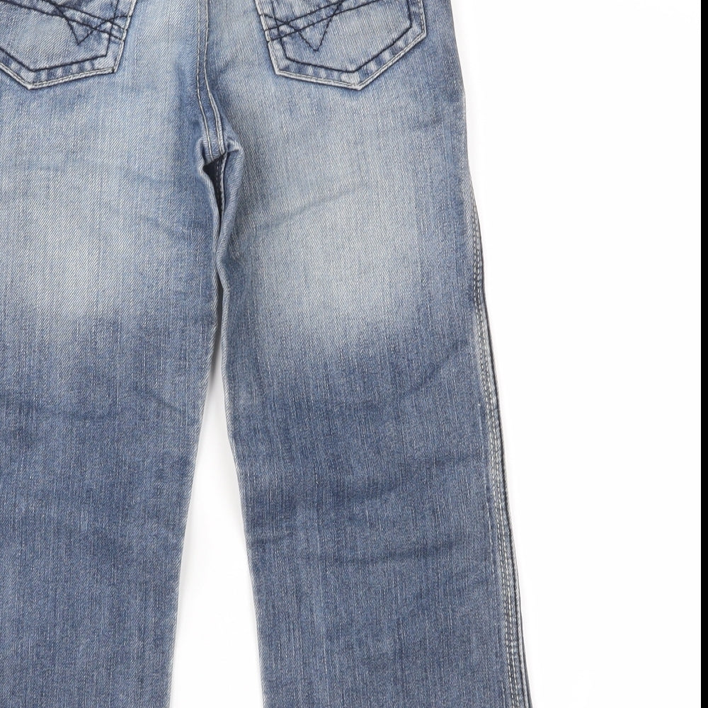 Denim & Co. Boys Blue  Denim Straight Jeans Size 5-6 Years