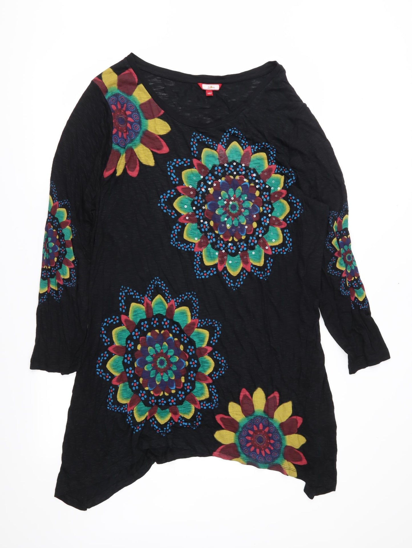 Joe Browns Womens Black  Jersey Basic Blouse Size 26