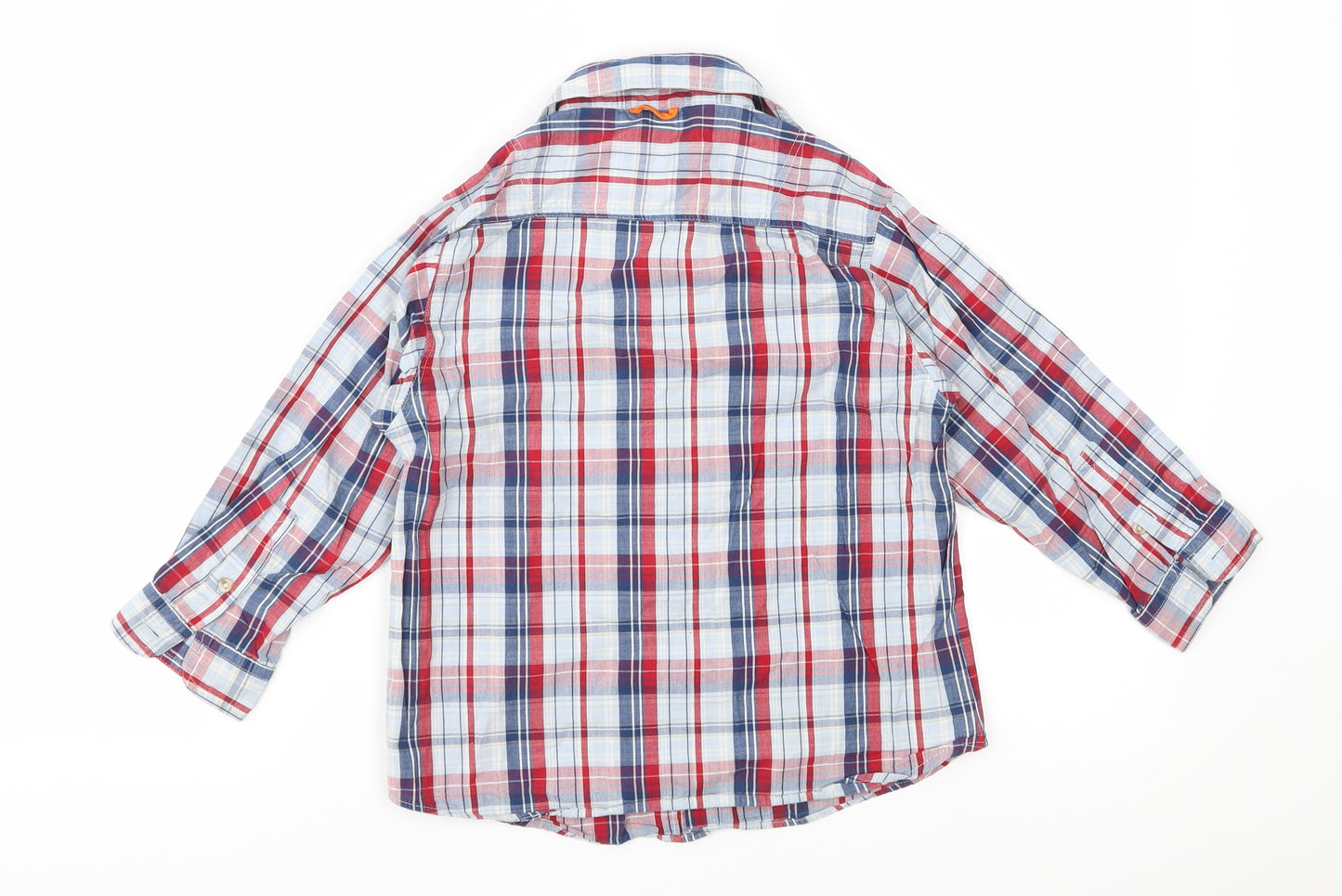 Dunnes Stores Boys Black Check  Basic Button-Up Size 5 Years