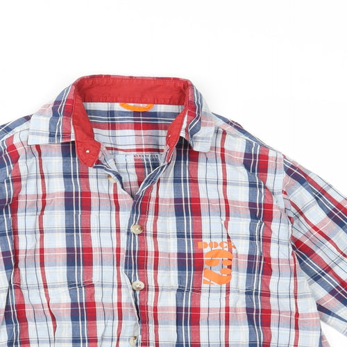 Dunnes Stores Boys Black Check  Basic Button-Up Size 5 Years
