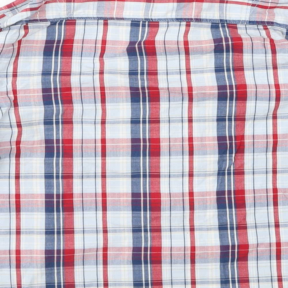 Dunnes Stores Boys Black Check  Basic Button-Up Size 5 Years