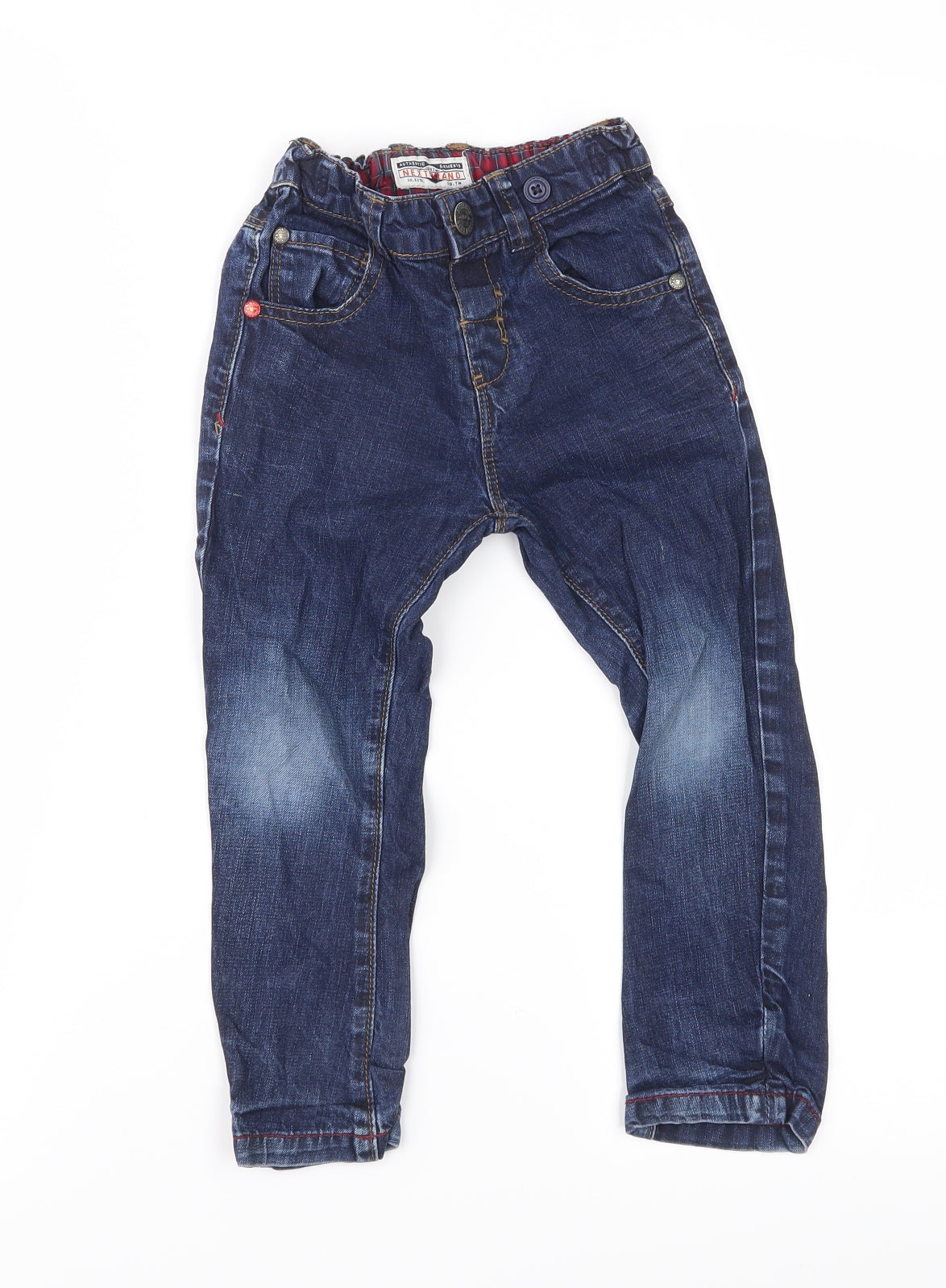NEXT Boys Blue  Denim Straight Jeans Size 2-3 Years