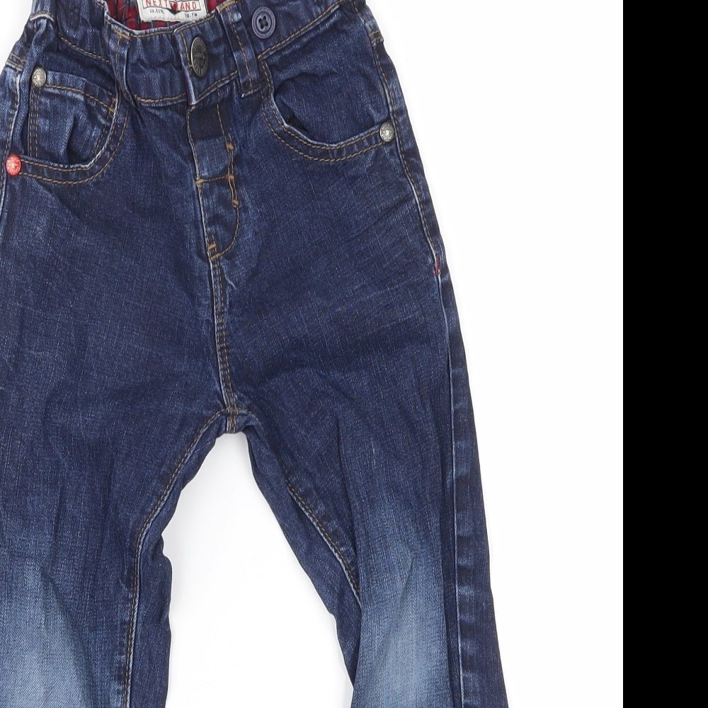 NEXT Boys Blue  Denim Straight Jeans Size 2-3 Years