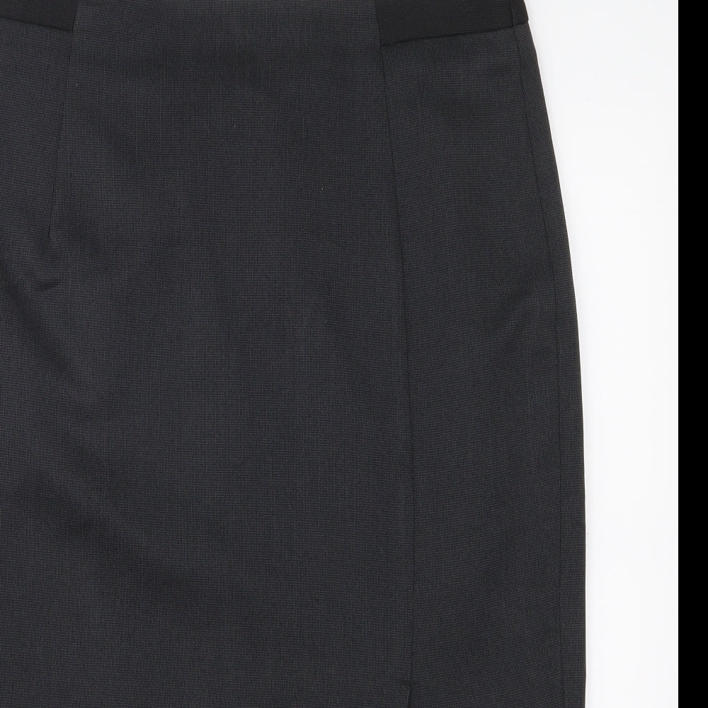 F&F Womens Grey   Straight & Pencil Skirt Size 10