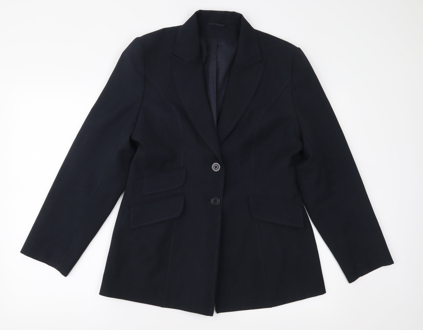 Dorothy Perkins Womens Blue   Jacket Suit Jacket Size 12