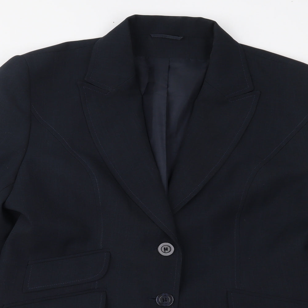Dorothy Perkins Womens Blue   Jacket Suit Jacket Size 12