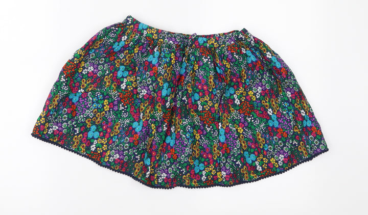 NEXT Girls Multicoloured Flecked  Flare Skirt Size 5 Years