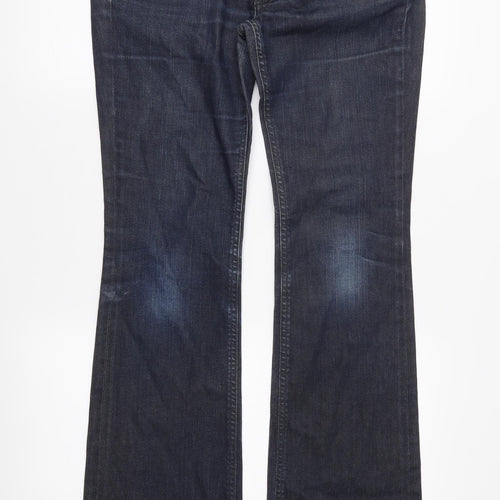 Diesel Mens Blue  Denim Flared Jeans Size 30 in L32 in