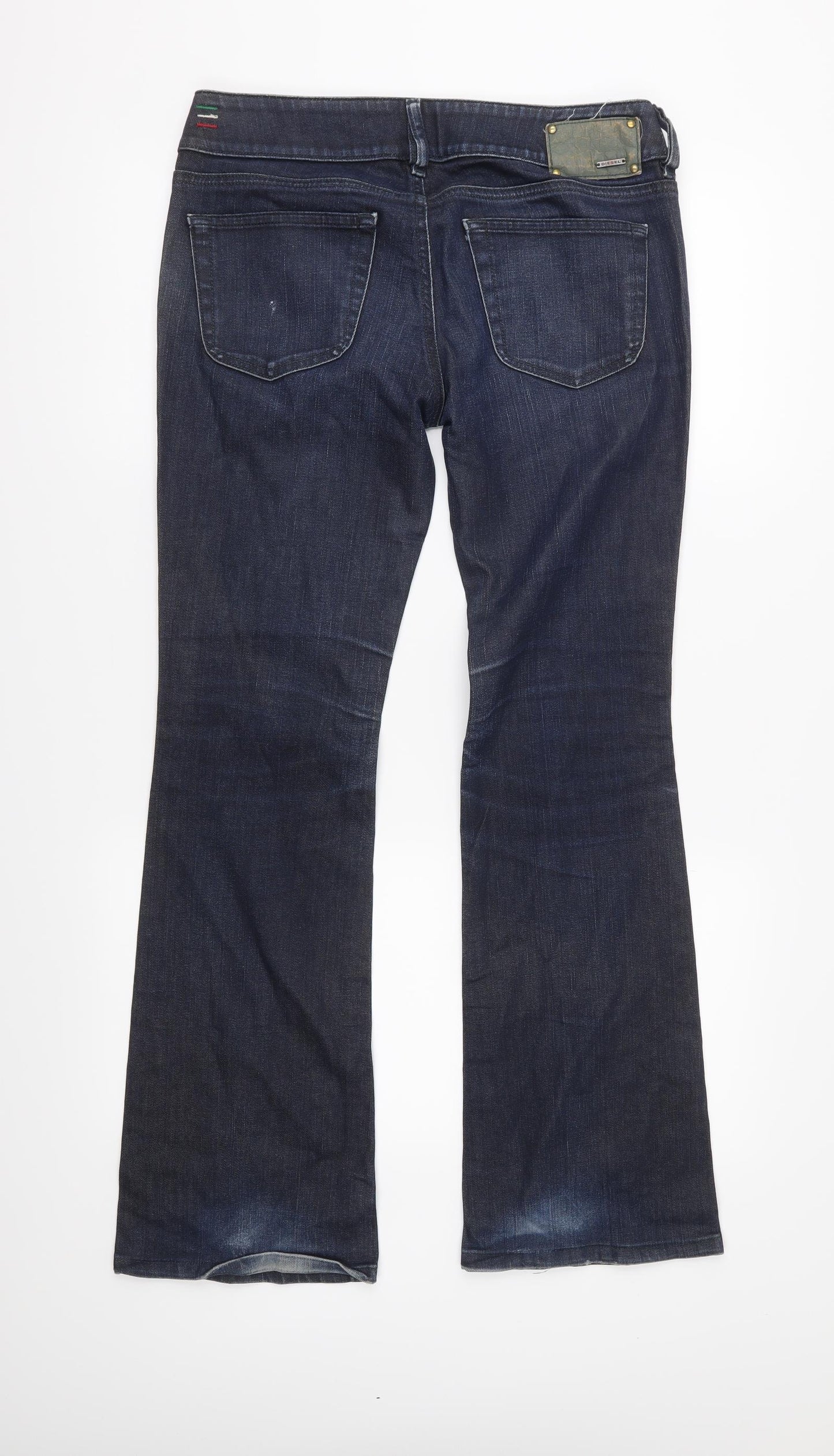 Diesel Mens Blue  Denim Flared Jeans Size 30 in L32 in