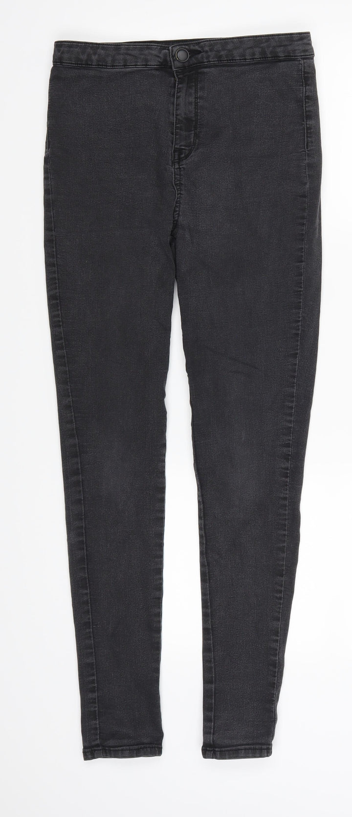 F&F Womens Grey Denim Skinny Jeans Size 28 in L26.5 in