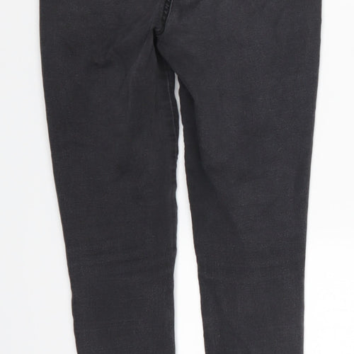 F&F Womens Grey  Denim Skinny Jeans Size 28 in L26.5 in