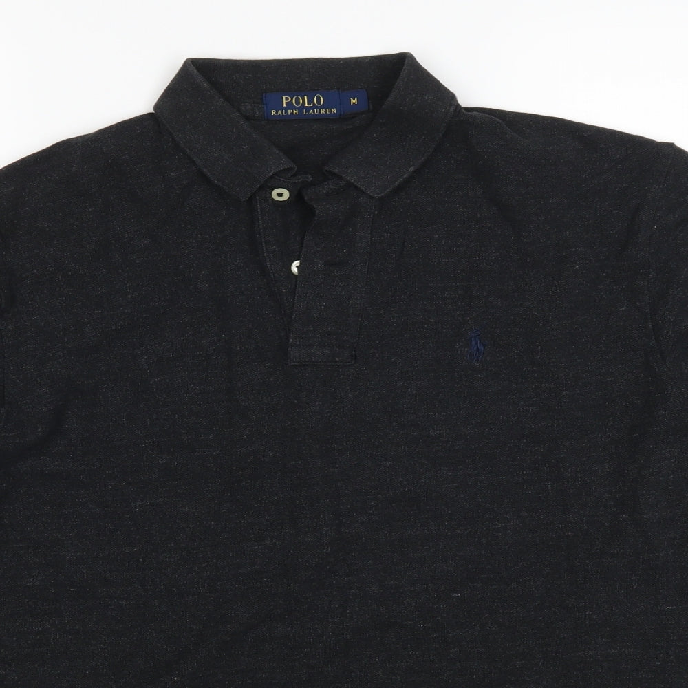 Ralph Lauren Mens Grey    Polo Size M