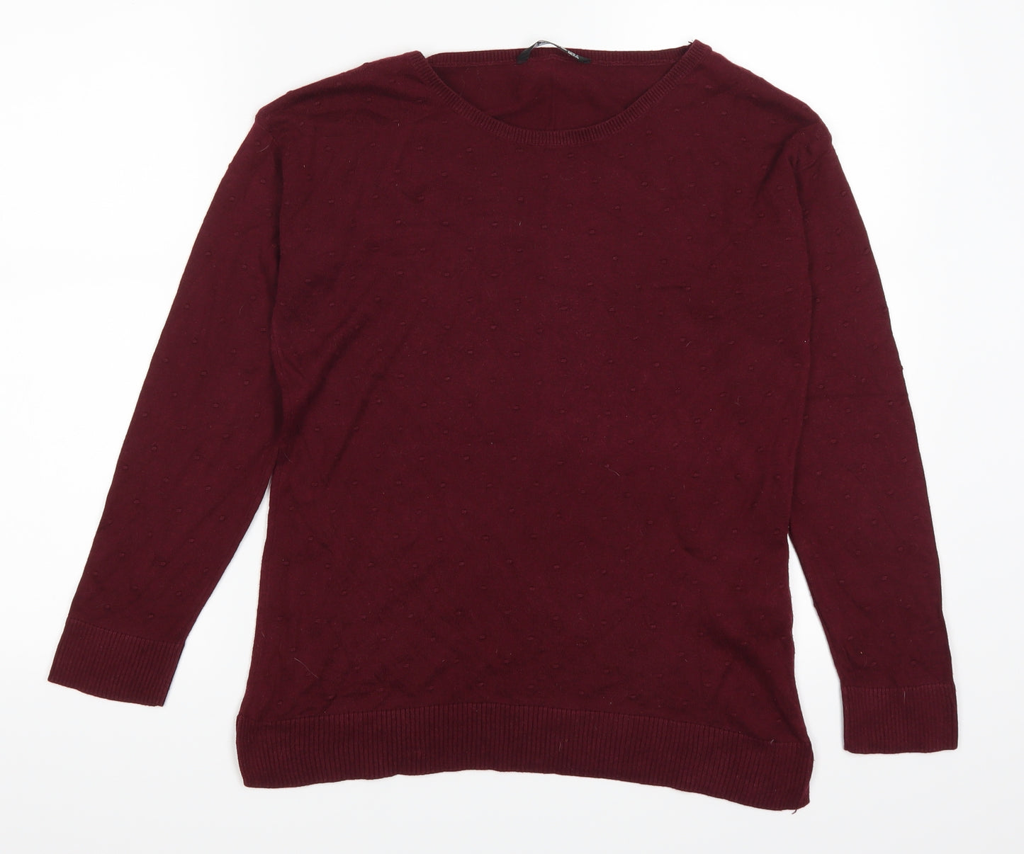 Stradivarius Womens Red   Pullover Jumper Size S  - Burgundy