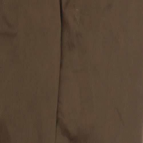 Denim Co Womens Brown   Cargo Trousers Size 14 L29 in