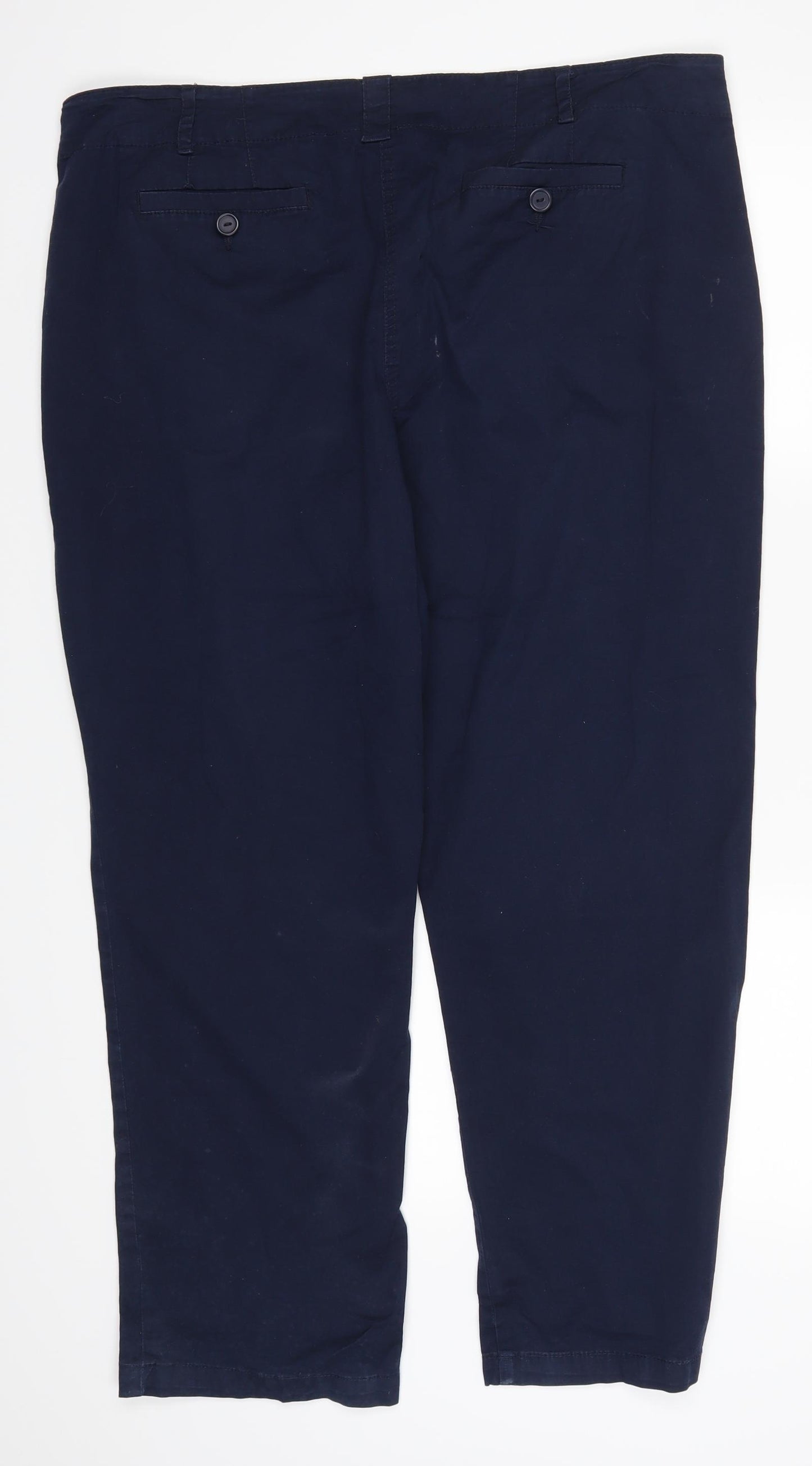 Debenhams Womens Blue   Trousers  Size 18 L28 in