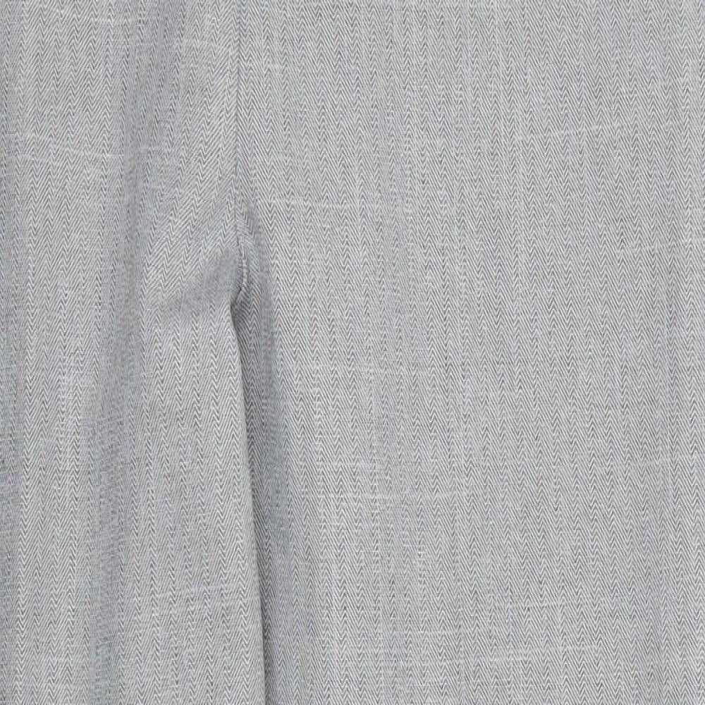 Emma Womens Grey   Trousers  Size 34 in L29 in