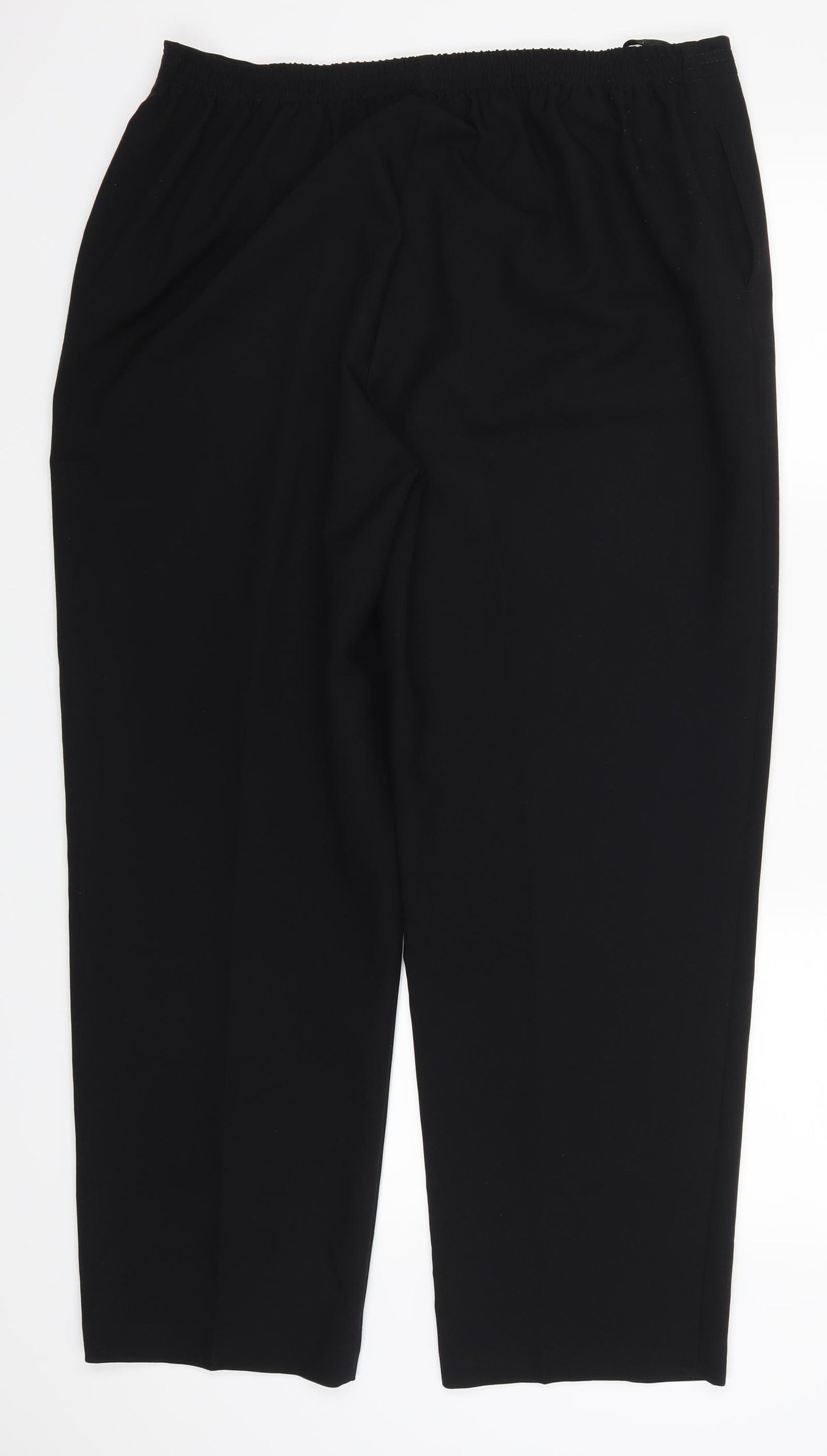 Bonmarché Womens Black   Trousers  Size 18 L28 in