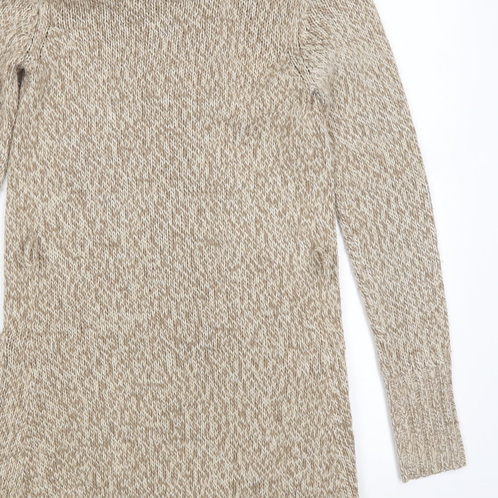 F&F Womens Beige   Cardigan Jumper Size 8