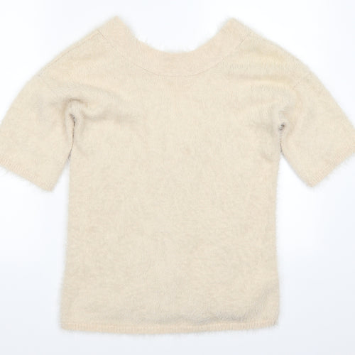 NEXT Womens Beige   Pullover Jumper Size 10