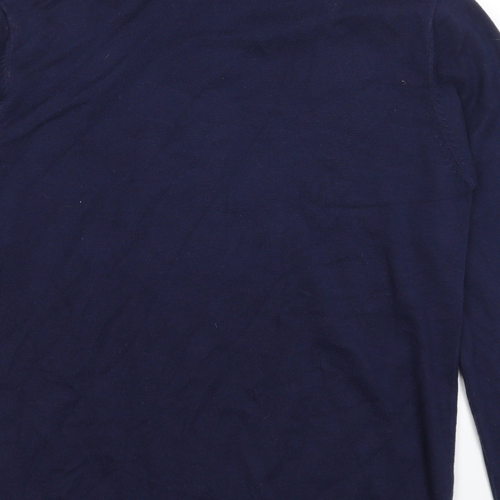 Ben Sherman Mens Blue   Full Zip Jumper Size S