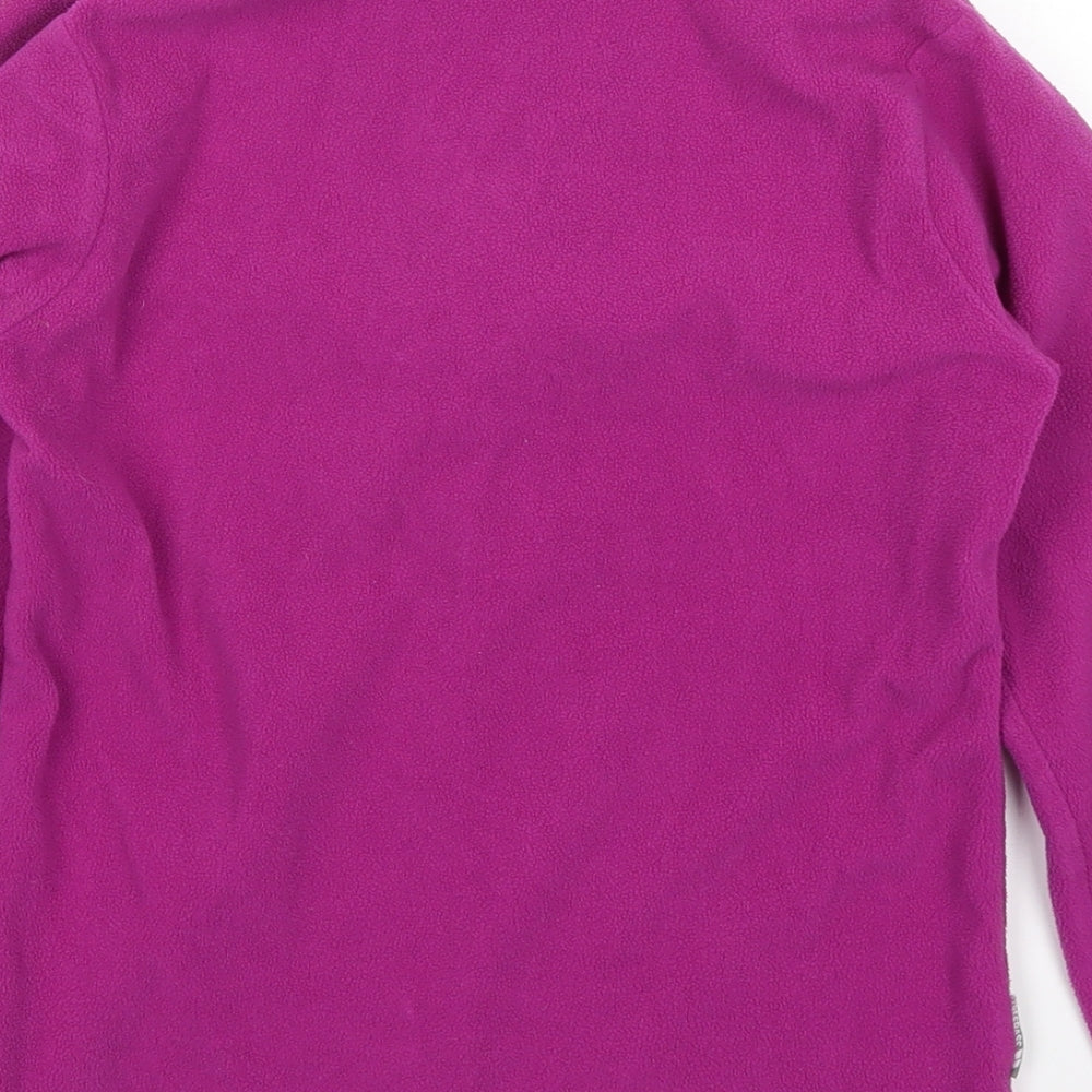 Trespass Girls Pink  Fleece Jacket  Size 11-12 Years
