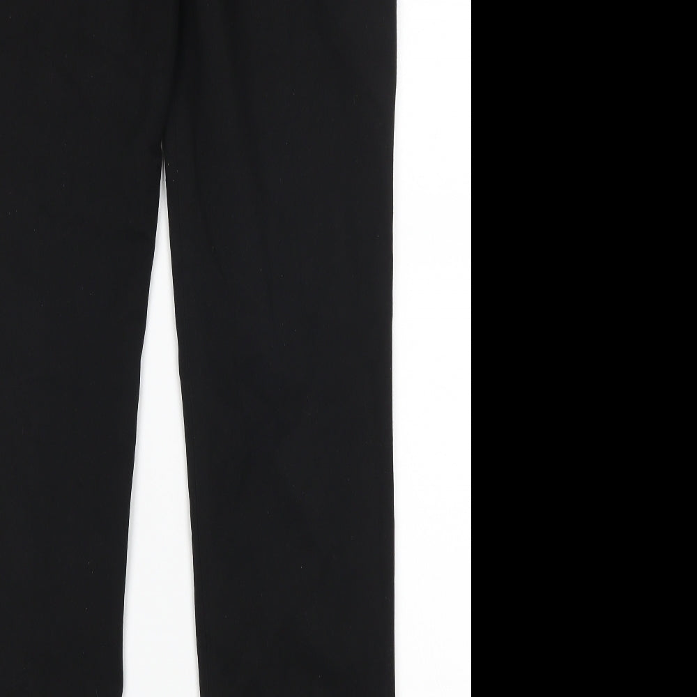 TU Womens Black   Windbreaker Trousers Size 10 L31 in