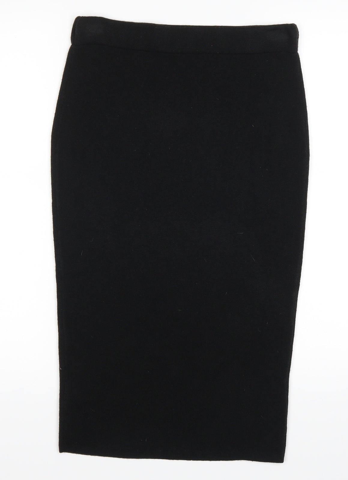 Marks and Spencer Womens Black   Straight & Pencil Skirt Size S