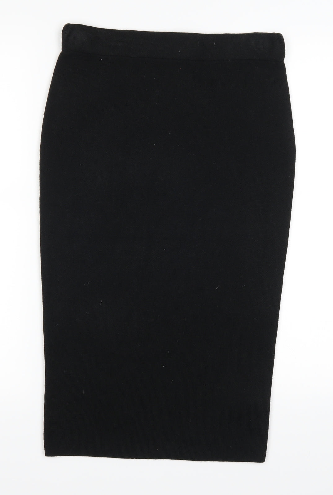 Marks and Spencer Womens Black   Straight & Pencil Skirt Size S