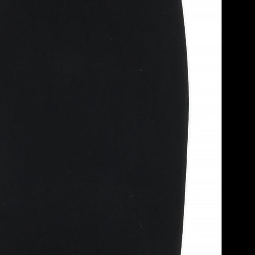 Marks and Spencer Womens Black   Straight & Pencil Skirt Size S