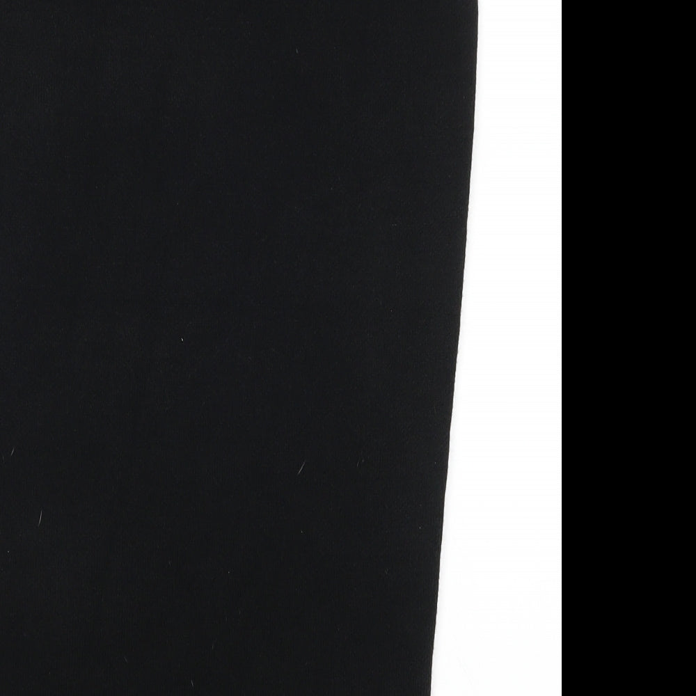 Marks and Spencer Womens Black   Straight & Pencil Skirt Size S