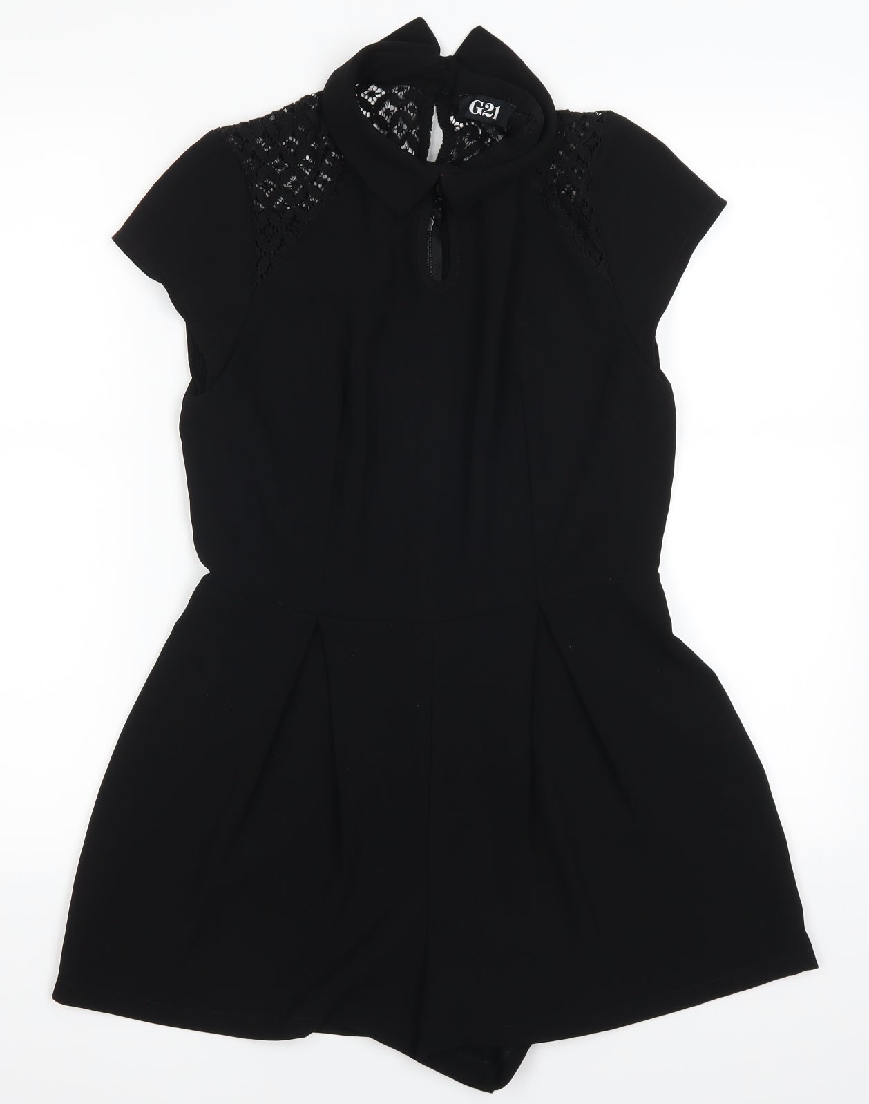 George Womens Black   Playsuit One-Piece Size 8 L3 in