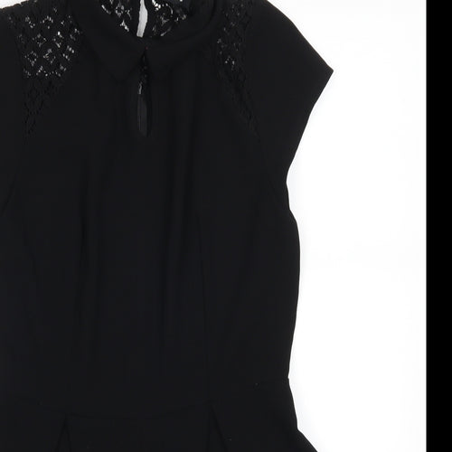 George Womens Black   Playsuit One-Piece Size 8 L3 in