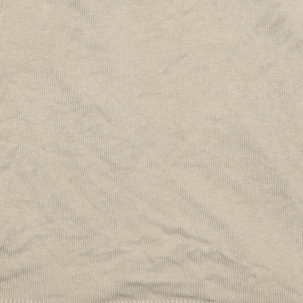 BHS Womens Beige   Cardigan Jumper Size 10