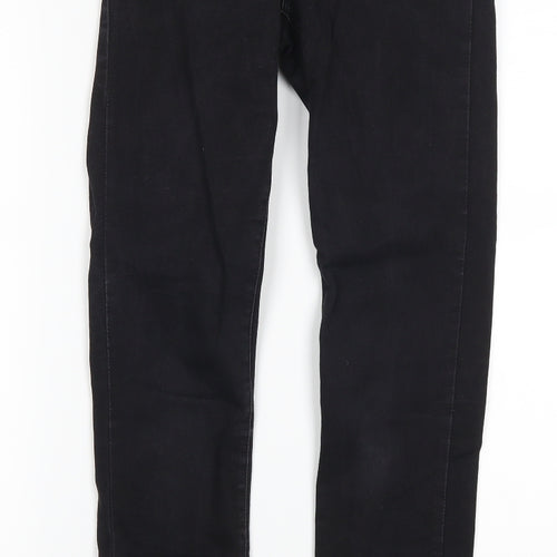 Denim Co Womens Black  Denim Skinny Jeans Size 8 L29 in