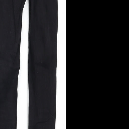 Denim Co Womens Black  Denim Skinny Jeans Size 8 L29 in