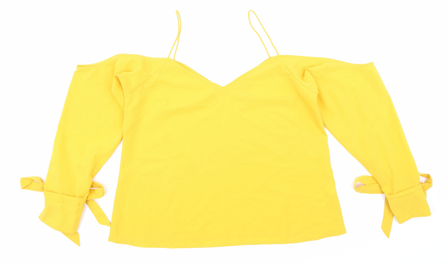 ASOS Womens Yellow   Camisole Blouse Size 10