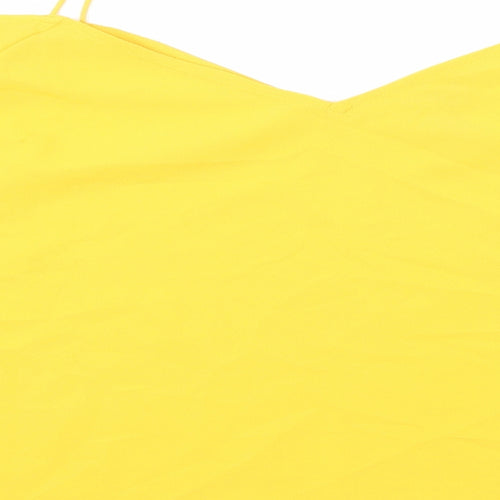 ASOS Womens Yellow   Camisole Blouse Size 10