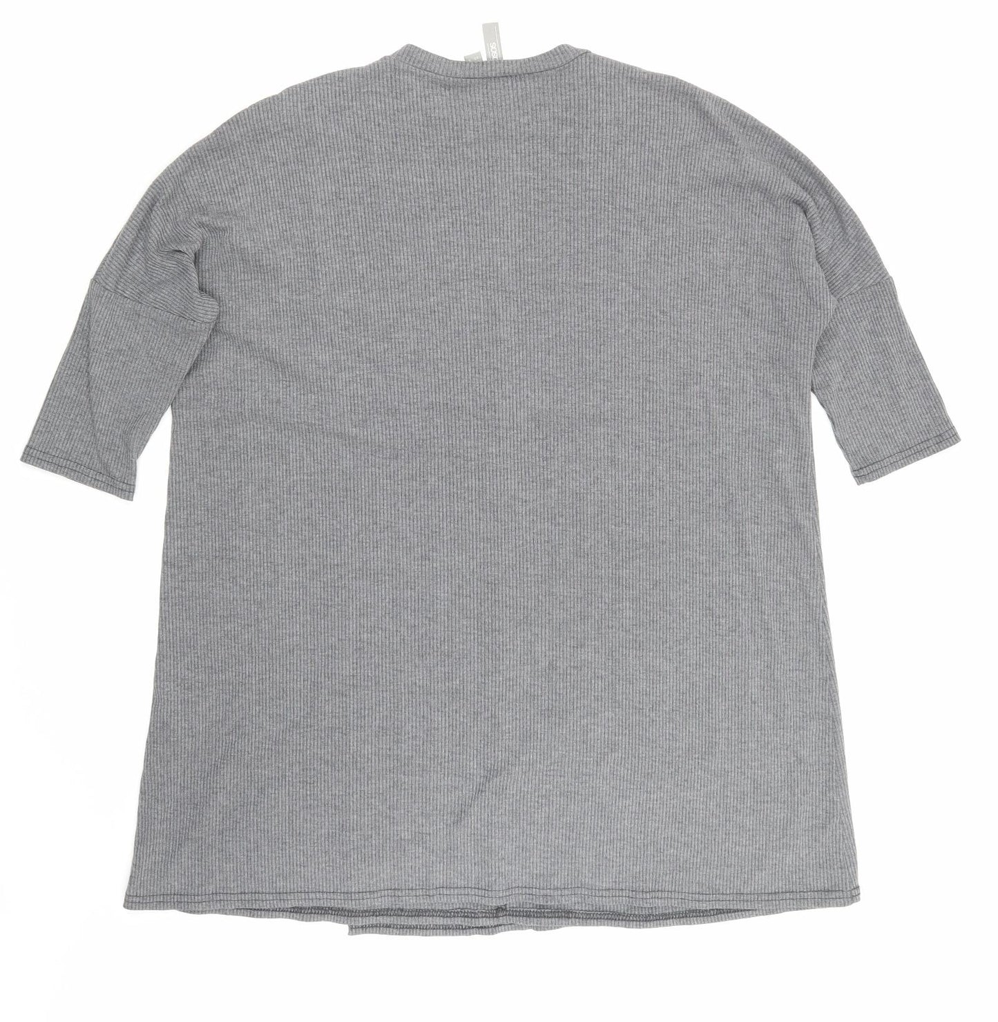 ASOS Womens Grey   Basic T-Shirt Size 12
