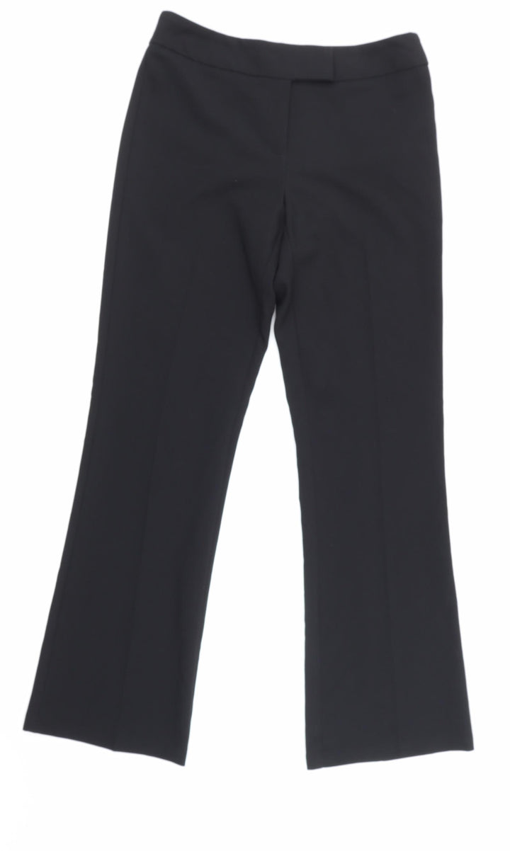 George Womens Black Trousers Size 8