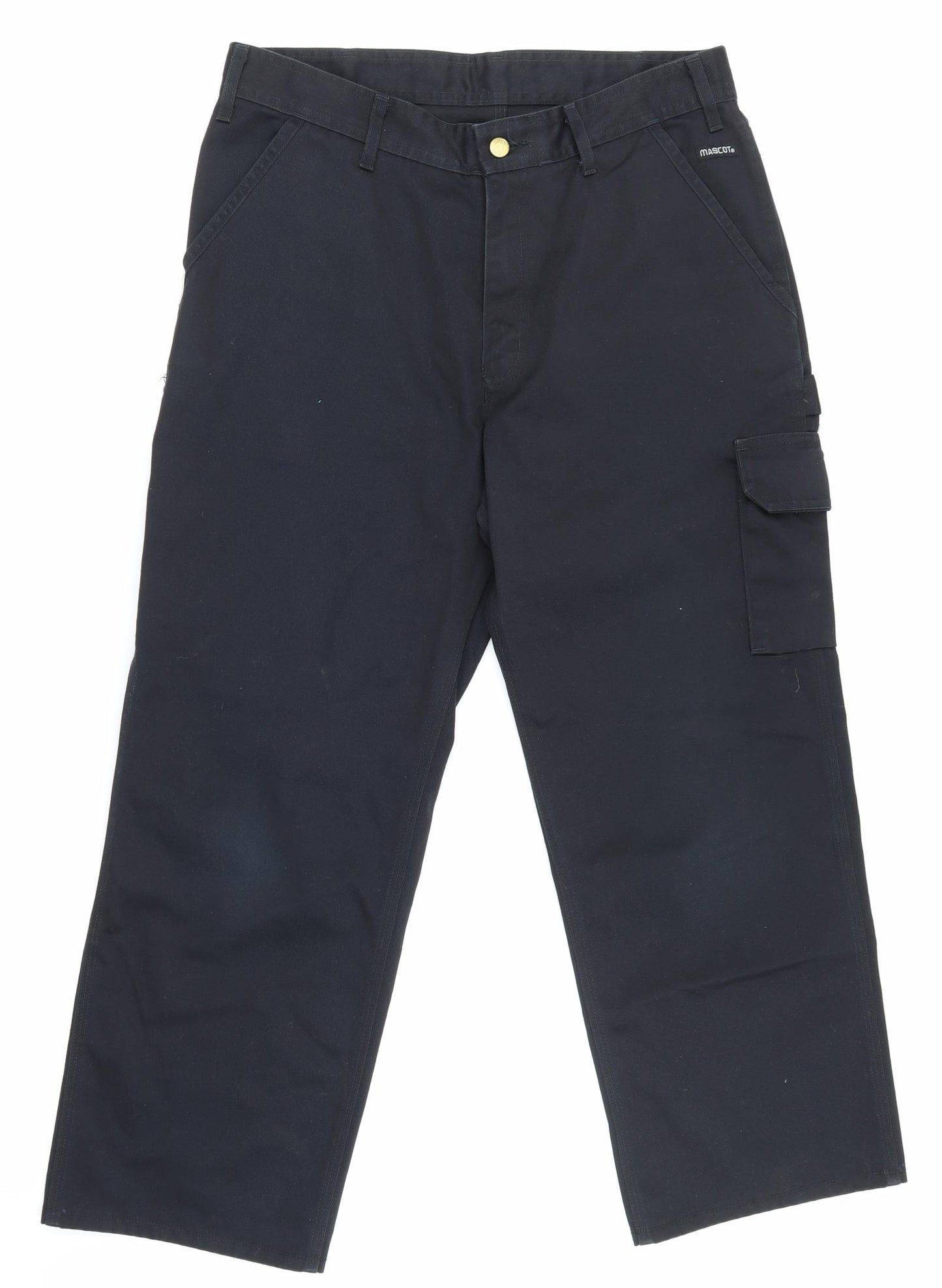 Mascot Mens Black   Cargo Trousers Size 34 L32 in