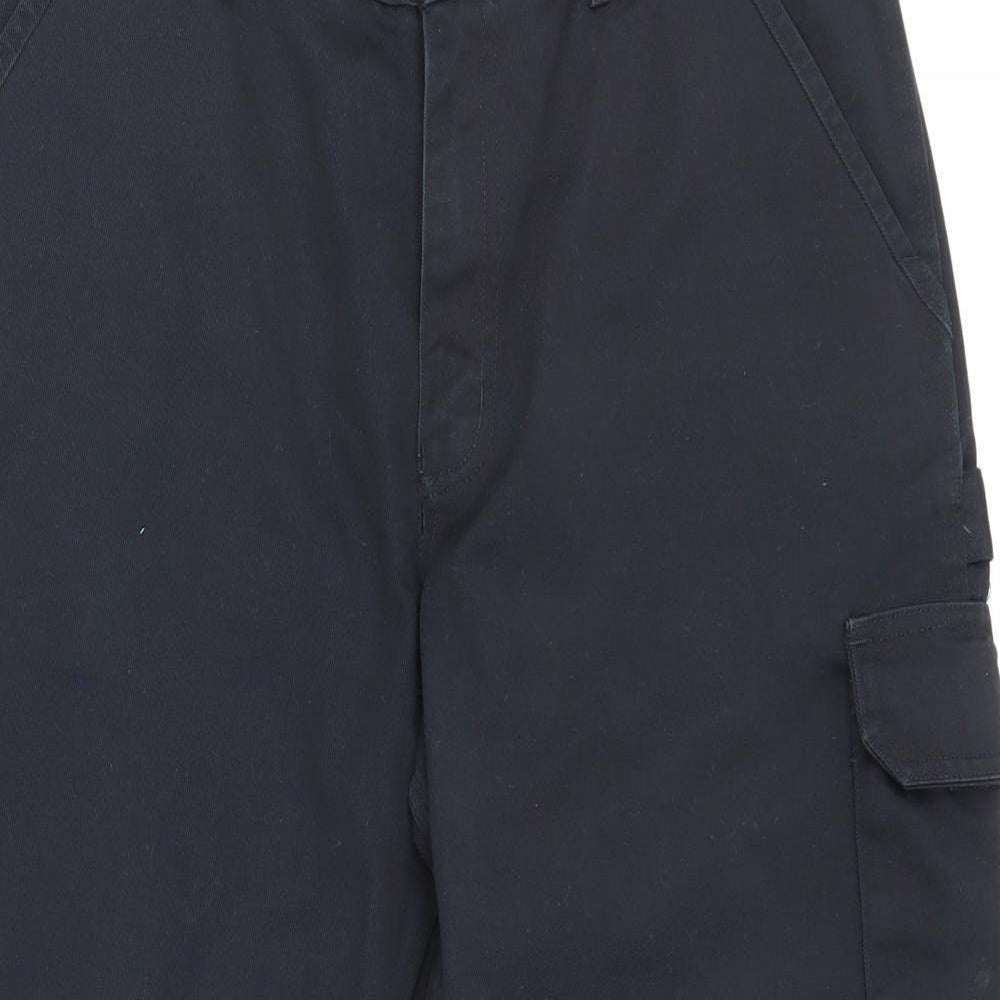 Mascot Mens Black   Cargo Trousers Size 34 L32 in